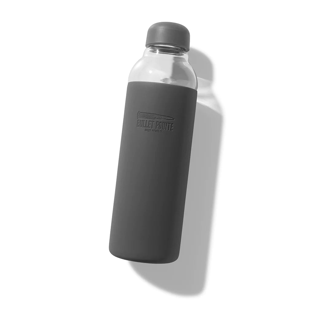 Premium Glass Water Bottle with Silicone Sleeve - BPA Free, Leak Proof, Eco-Friendly Reusable Drinkware for Home, Office, Gym & Outdoor Activities