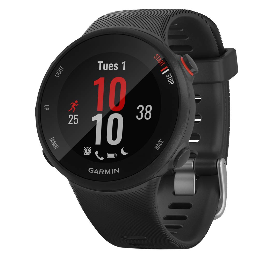Garmin Forerunner GPS Running Smartwatch with Heart Rate Monitor - Certified Refurbished | Track Runs, Monitor Fitness & Heart Rate for Outdoor Activities