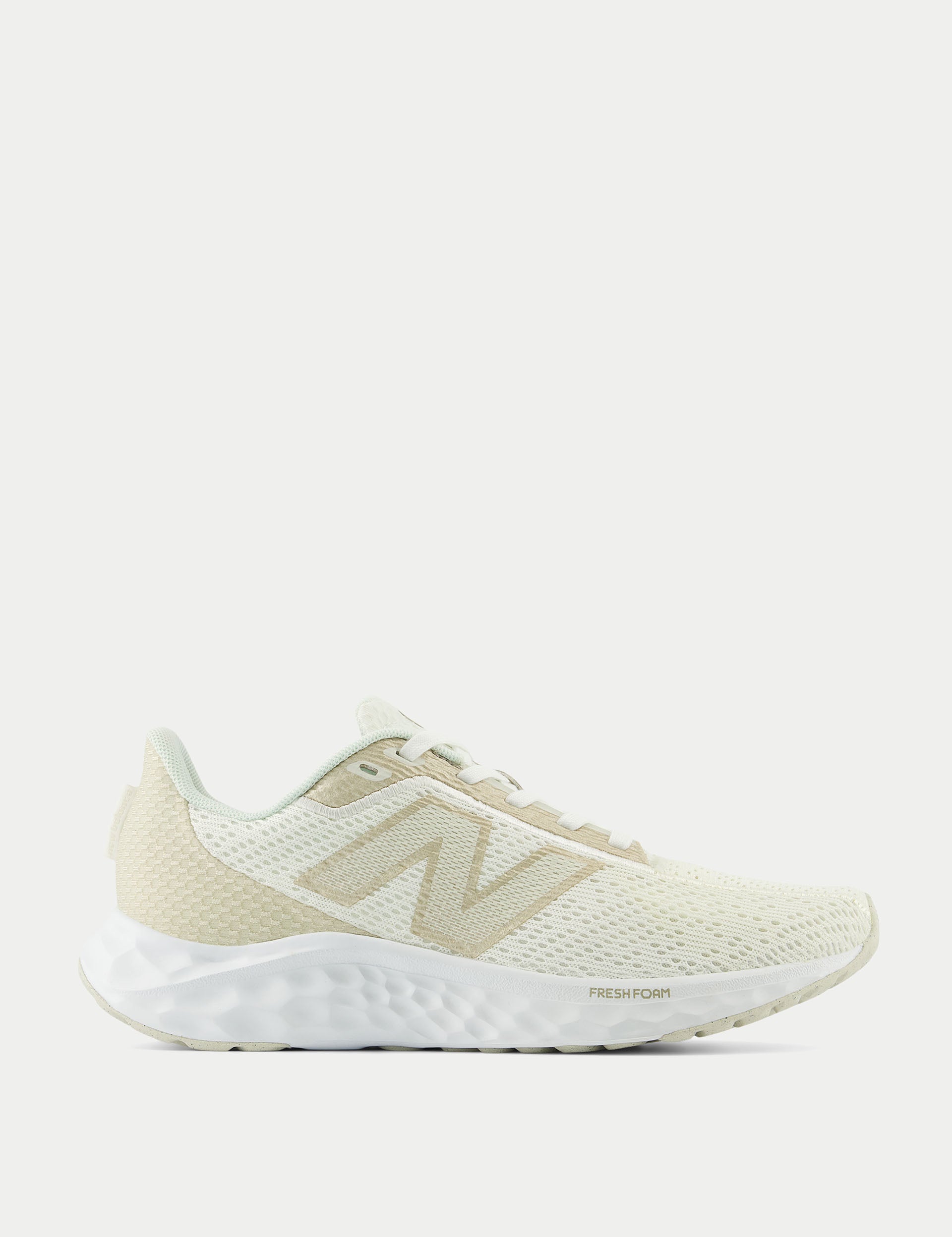 New Balance Fresh Foam Arishi v4 Running Shoes - Sea Salt Color | Lightweight Cushioned Sneakers for Men & Women | Perfect for Jogging, Gym Workouts & Daily Wear