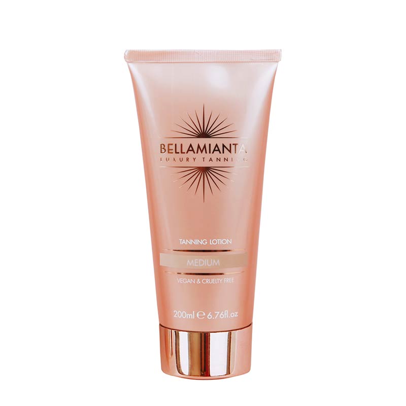 Bellamianta Self Tanning Lotion - Natural Sunless Tanner with Organic Ingredients for a Streak-Free Glow | Perfect for Face & Body Tanning at Home or Before Vacations