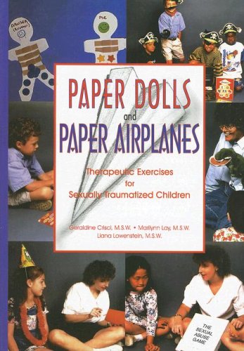 Therapeutic Paper Dolls and Airplanes for Sexually Traumatized Children - Play Therapy Tools for Healing & Emotional Recovery - Perfect for Child Counselors, Therapists, and Trauma Healing Sessions