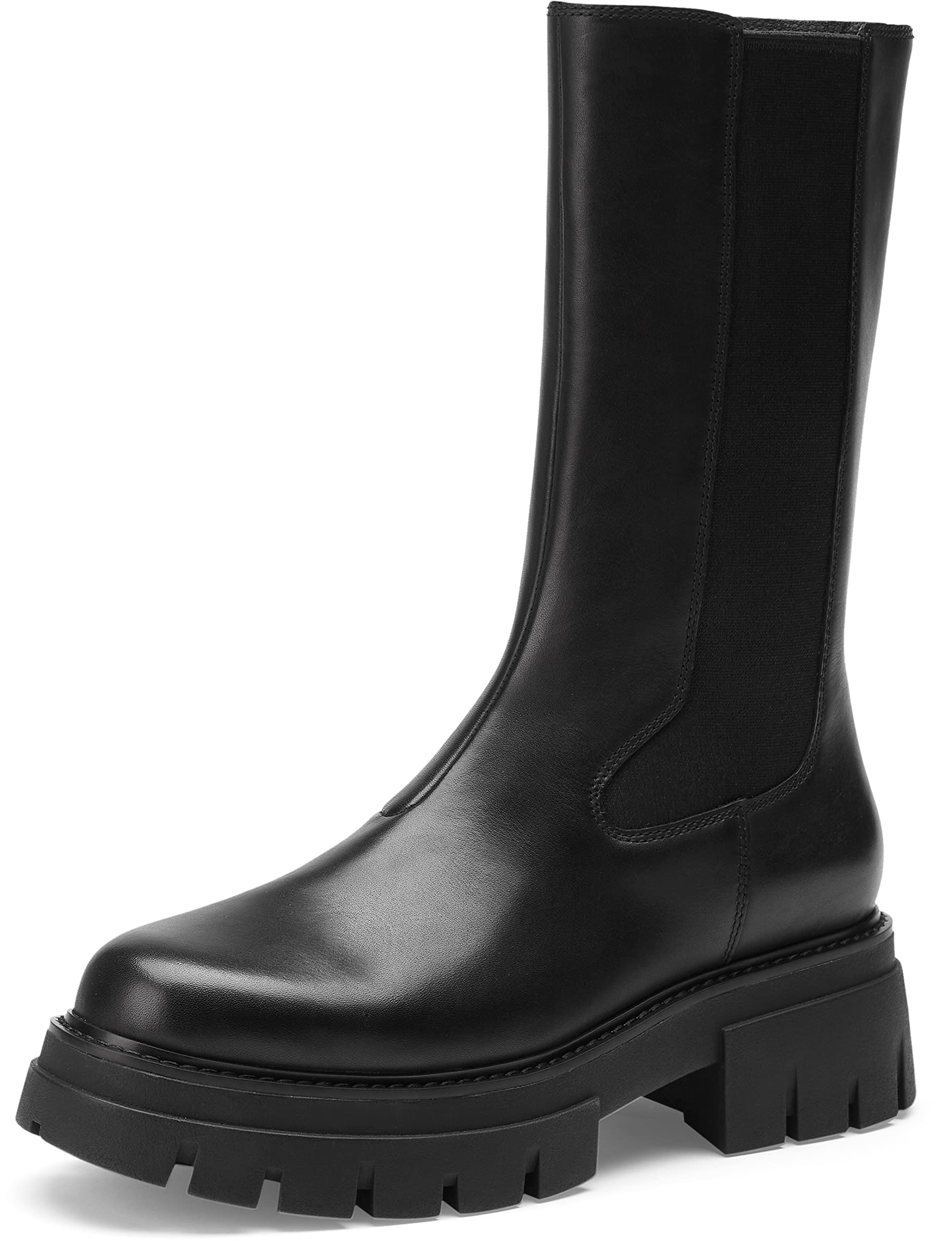 ASH Women's LENNOX Leather Boots - Waterproof Ankle Boots for Women, Fashion Winter Boots with Side Zipper, Comfortable Casual & Dress Booties - Perfect for Office, Travel & Outdoor Activities