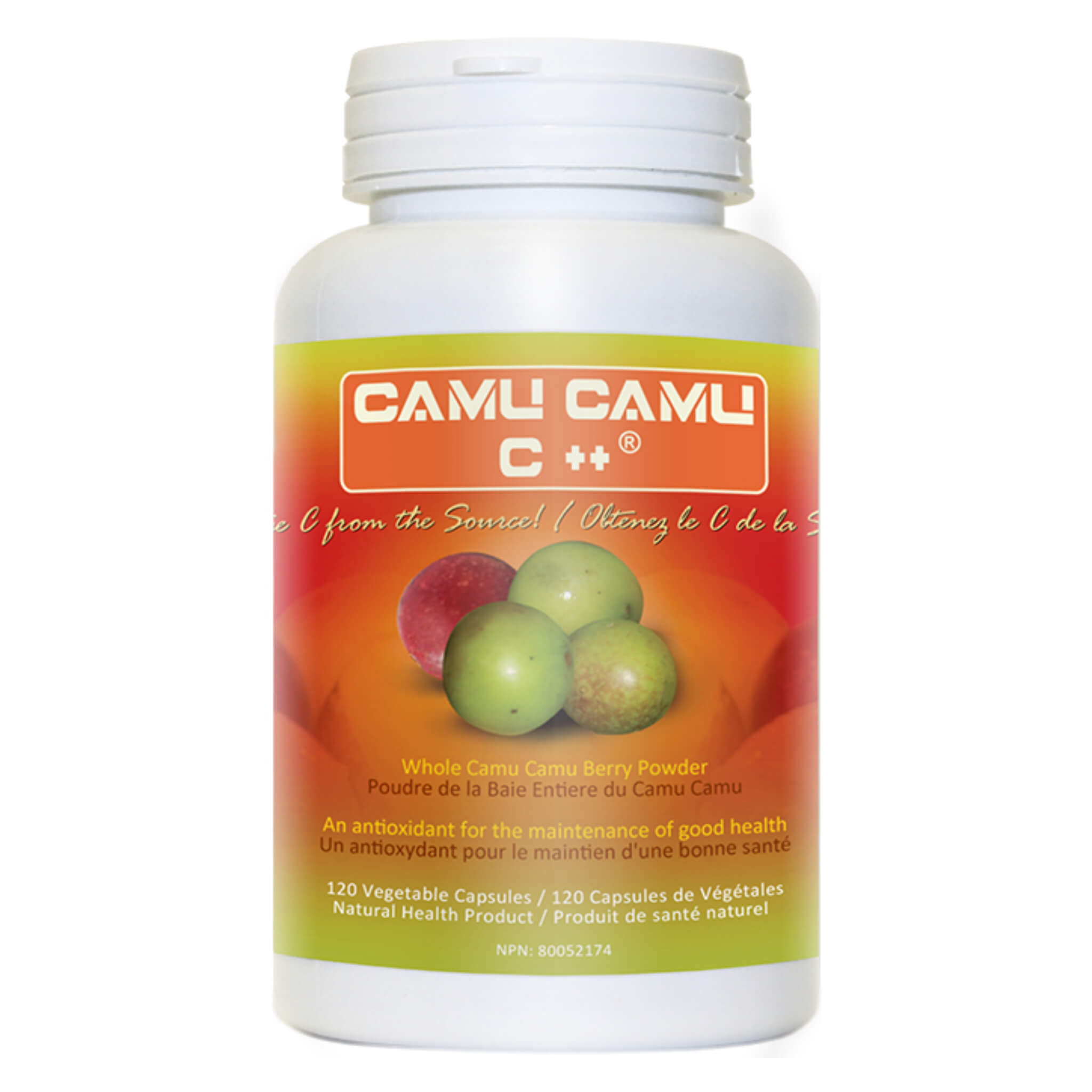 Organic Camu Camu Powder - Premium Vitamin C Supplement for Immune Support & Antioxidant Boost - Ideal for Smoothies, Juices & Wellness Drinks