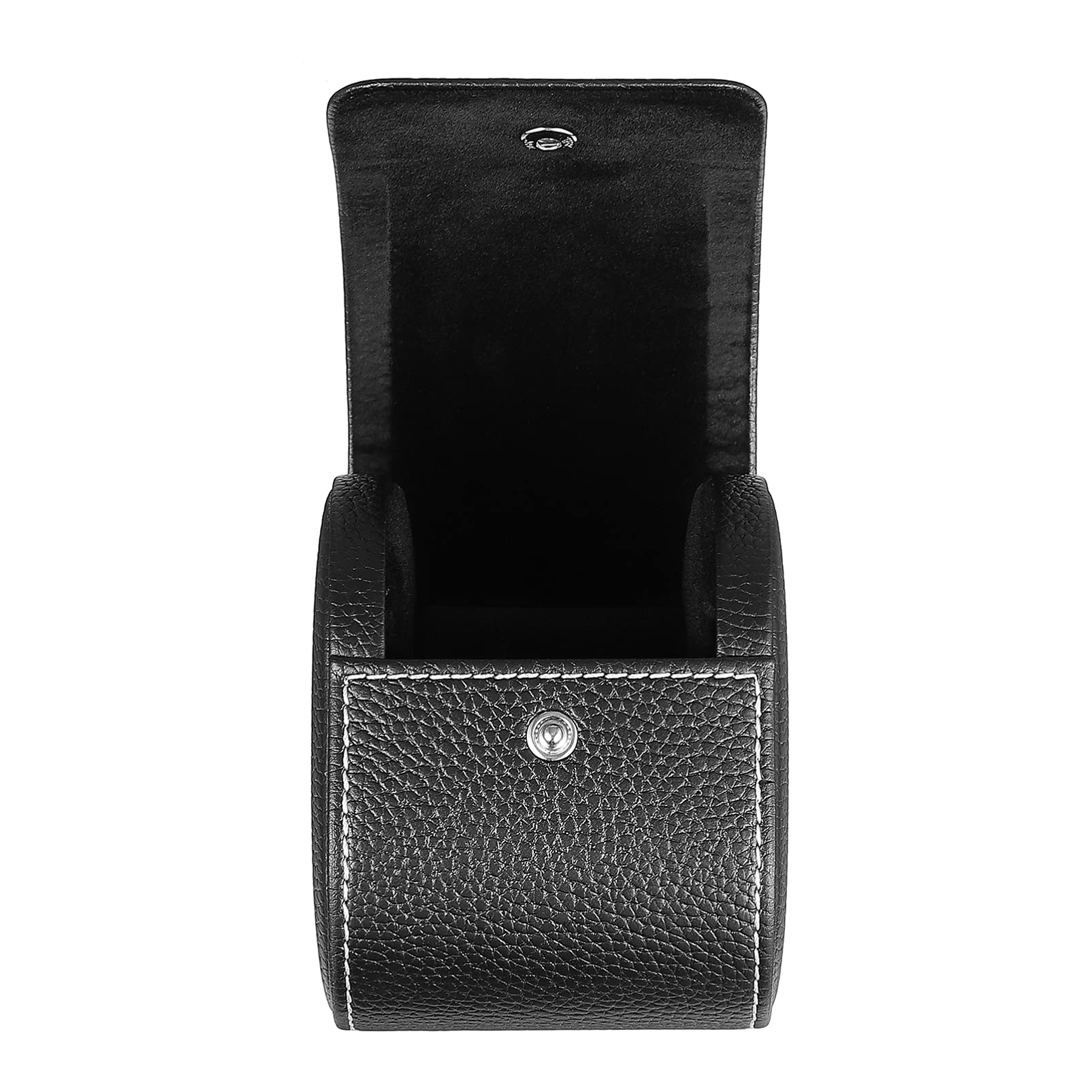 UKCOCO PU Leather Watch Box - Single Slot Jewelry Display Case with Soft Lining, Gift Box for Watches & Jewelry - Perfect for Storage, Travel, and Display