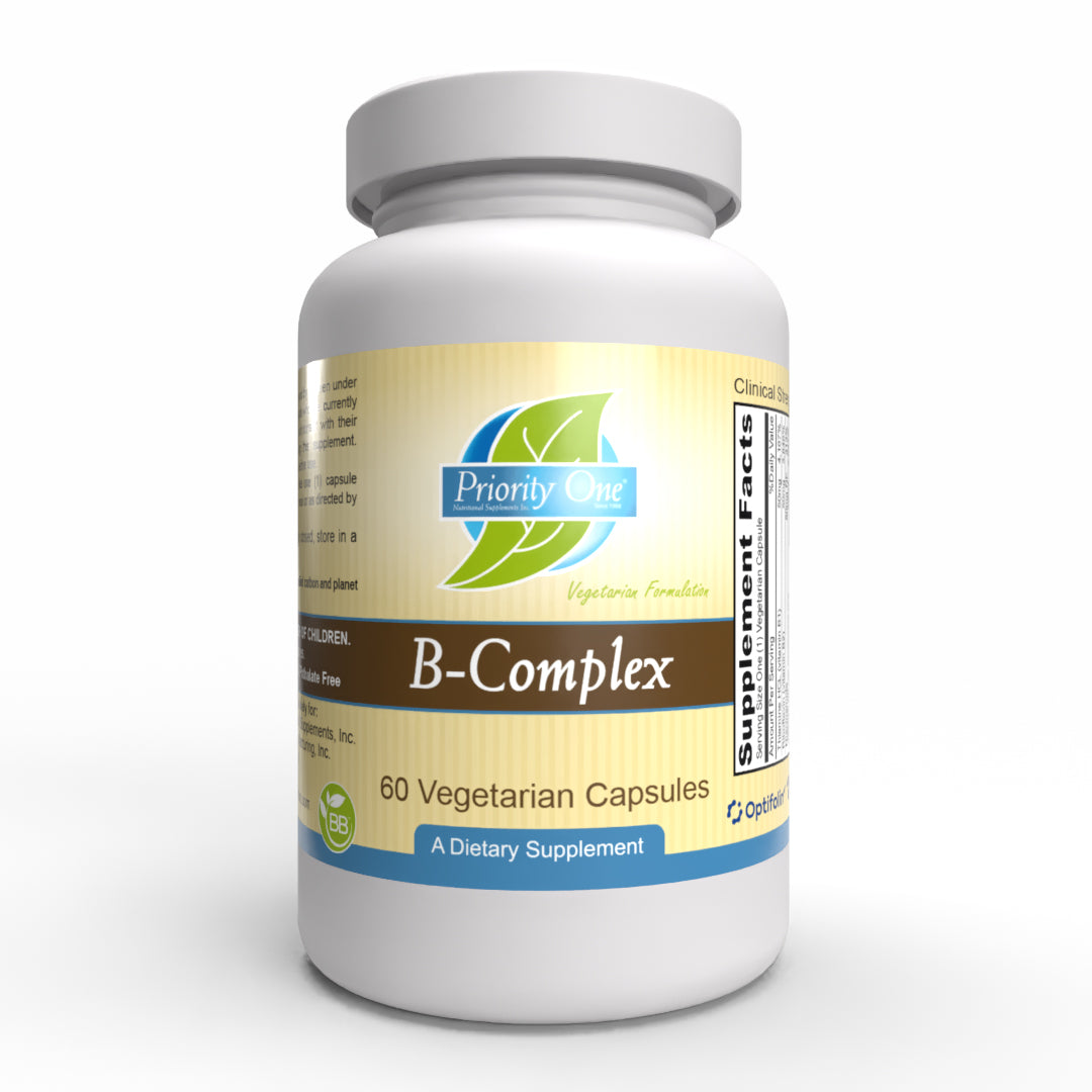 Premium B Complex Vitamins - 60 Vegetarian Capsules | Clinically Dosed B Vitamin Supplement for Energy, Metabolism & Stress Support* | Ideal for Daily Wellness, Active Lifestyles & Immune System Boost