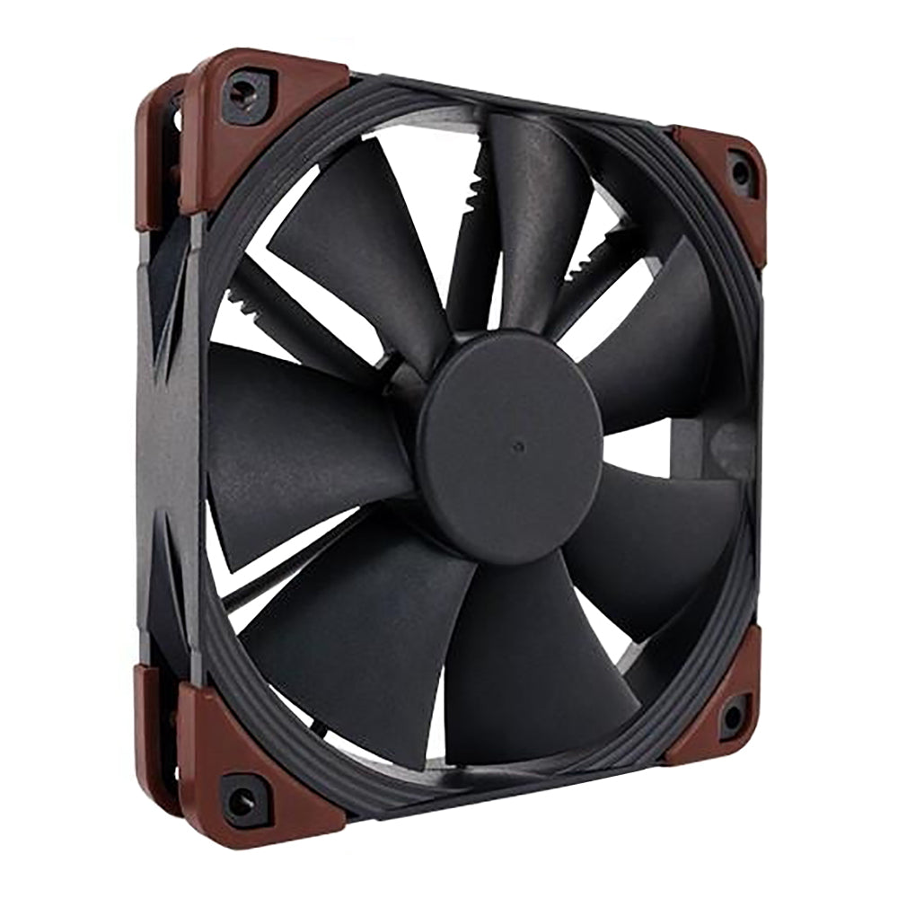 Noctua NF-F12 Industrial PPC 120mm PWM Fan - 3000 RPM, IP52 Rated, 12V - High Performance Cooling for PC, Workstation, and Server Use
