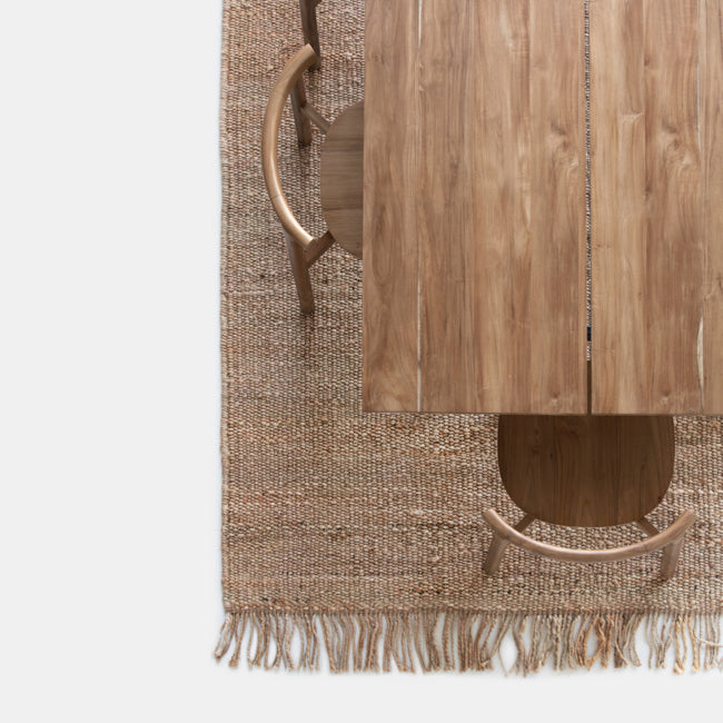 Premium Natural Hemp Area Rug - Eco-Friendly Handwoven Home Decor for Living Room, Bedroom & Boho Style Spaces