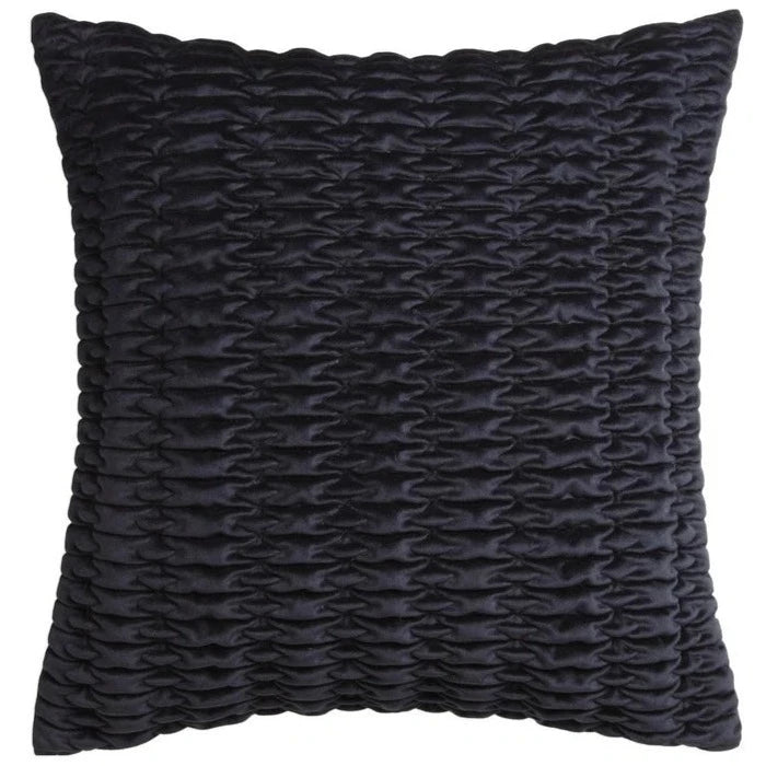 Private Collection Loxton Navy Square Filled Cushion - Stylish Home Decor for Sofa, Bed & Living Room
