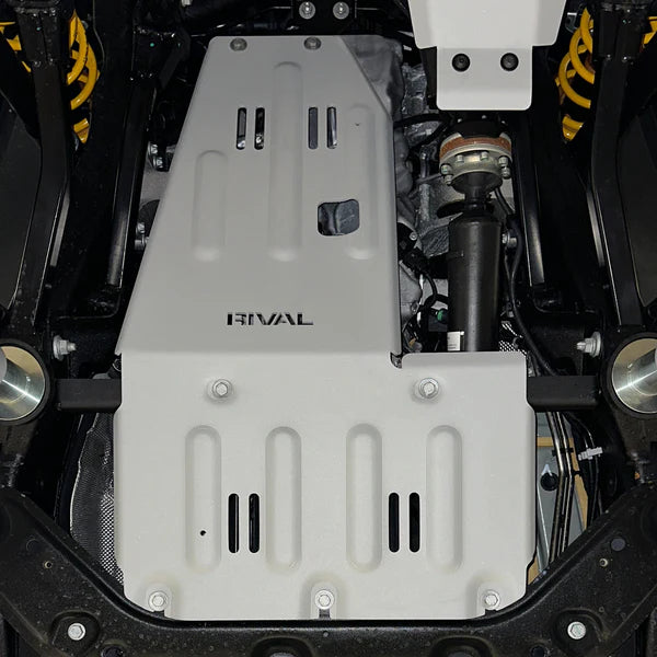 RIVAL 4X4 Gen2 Aluminum Engine & Transmission Skid Plate for 2023+ Ineos Grenadier & Quartermaster - Heavy Duty Off-Road Protection for Rock Crawling & Overlanding Adventures