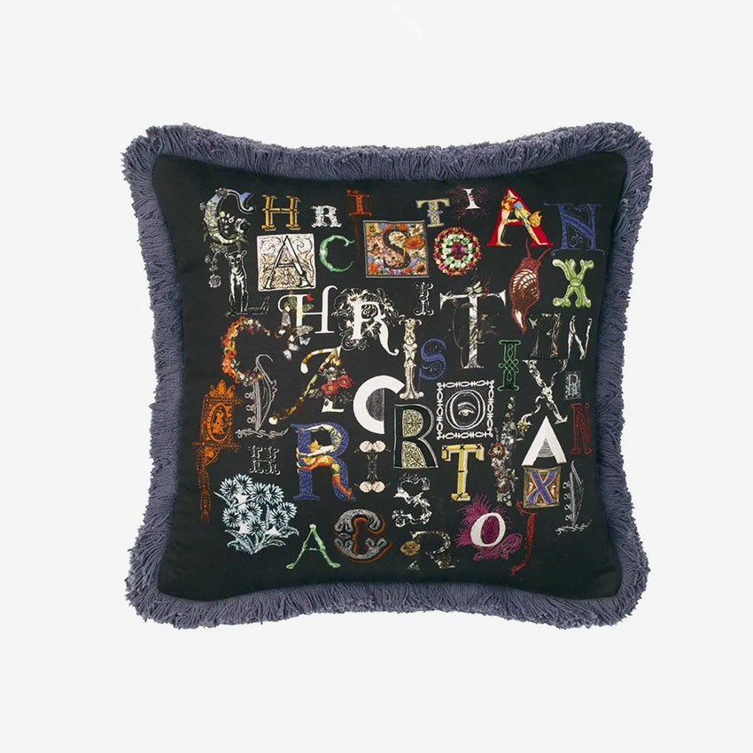 Christian Lacroix Decorative Throw Pillow Cover - French Luxury Home Decor for Sofa, Bed & Living Room - 