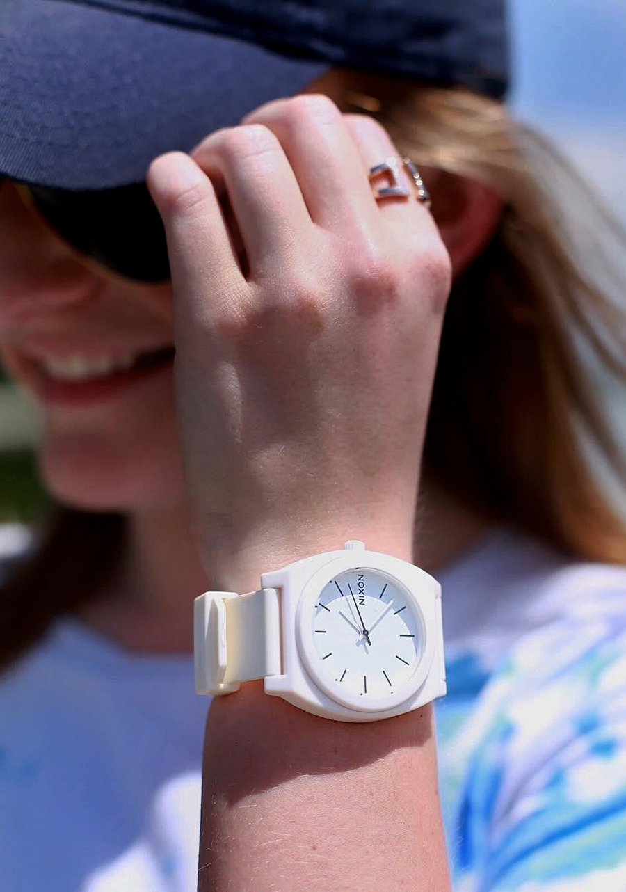 Time Teller P Matte Cool Gray Watch - Stylish Minimalist Analog Wristwatch for Men & Women - Perfect for Casual Wear, Office & Everyday Use