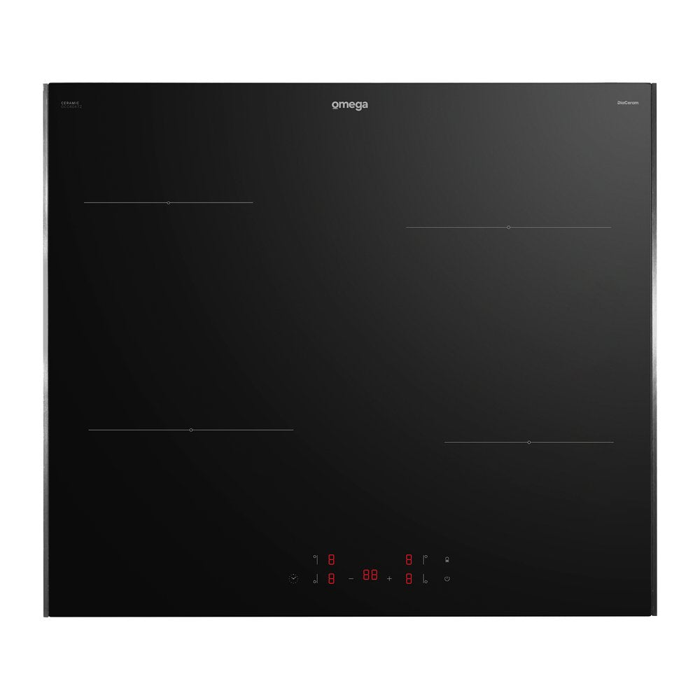 Omega 60cm Ceramic Cooktop with Touch Controls - OCC604TZ - Perfect for Modern Kitchens, Cooking, Baking & Entertaining