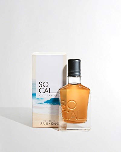 Hollister Socal Cologne Spray for Men - 2.5 Fl Oz | Fresh Citrus & Woody Fragrance | Long-Lasting Cologne for Everyday Wear, Date Night & Special Occasions