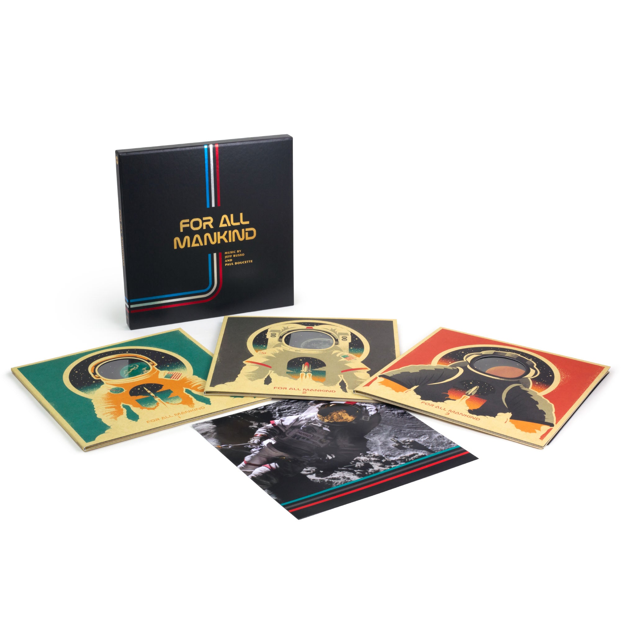 For All Mankind: Seasons 1-3 Soundtrack (3XLP Vinyl) - Apple TV+ Original Series Music - Perfect for Sci-Fi Fans & Vinyl Collectors