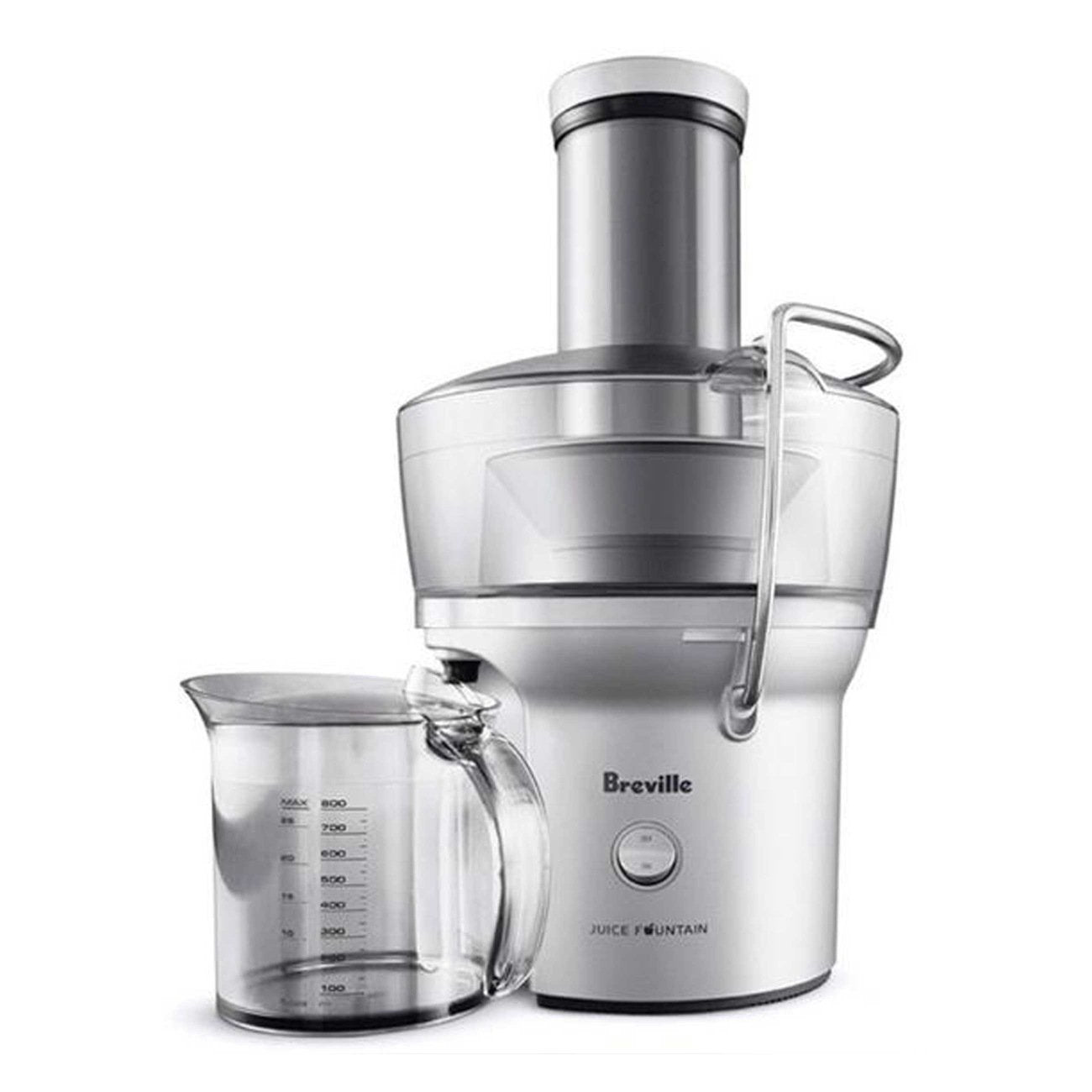 Breville BJE200XL Juice Fountain Compact Juicer - High Speed 850W Motor, Easy Clean Design, Quiet Operation for Fresh Fruit & Vegetable Juicing - Perfect for Healthy Breakfasts, Detox Drinks & Family Nutrition