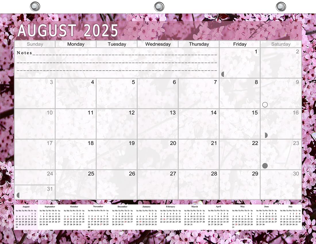 2025-2026 Student Planner | 12-Month Academic Calendar for College & High School | 3-Ring Binder, Desk or Wall Organizer | School & Office Supplies | Made in USA (Edition #021) | Perfect for Class Schedules, Homework Tracking & Time Management