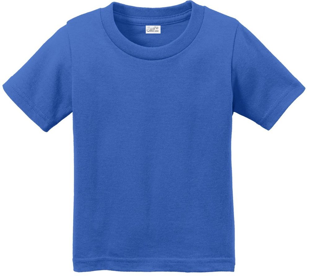 Joe's USA Infant Soft and Cozy Cotton T-Shirts - 12 Color Options for Baby Boys & Girls | Perfect for Playtime, Nursery & Family Outings