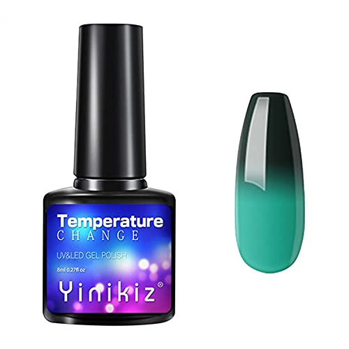 ZITIANY Color Changing Nail Polish - 8ML Warm Gradient Gel for DIY Manicure at Home & Salon
