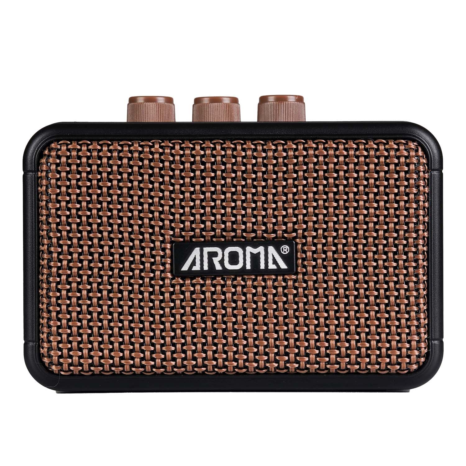 5W Portable Rechargeable Electric Guitar Amplifier - Battery Powered Practice Combo Amp with Headphone/AUX Jack - Perfect for Home Practice, Travel & Small Performances