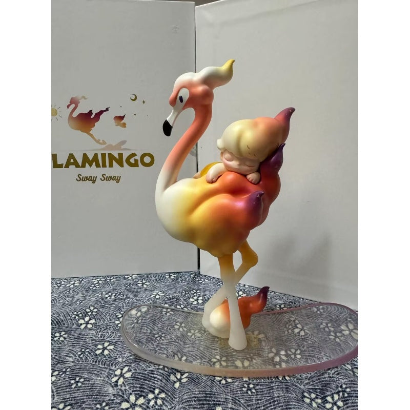 DIMOO Flamingo Sway Sway Limited Edition Collectible Figure - Perfect for Anime Fans, Home Decor & Gift Giving