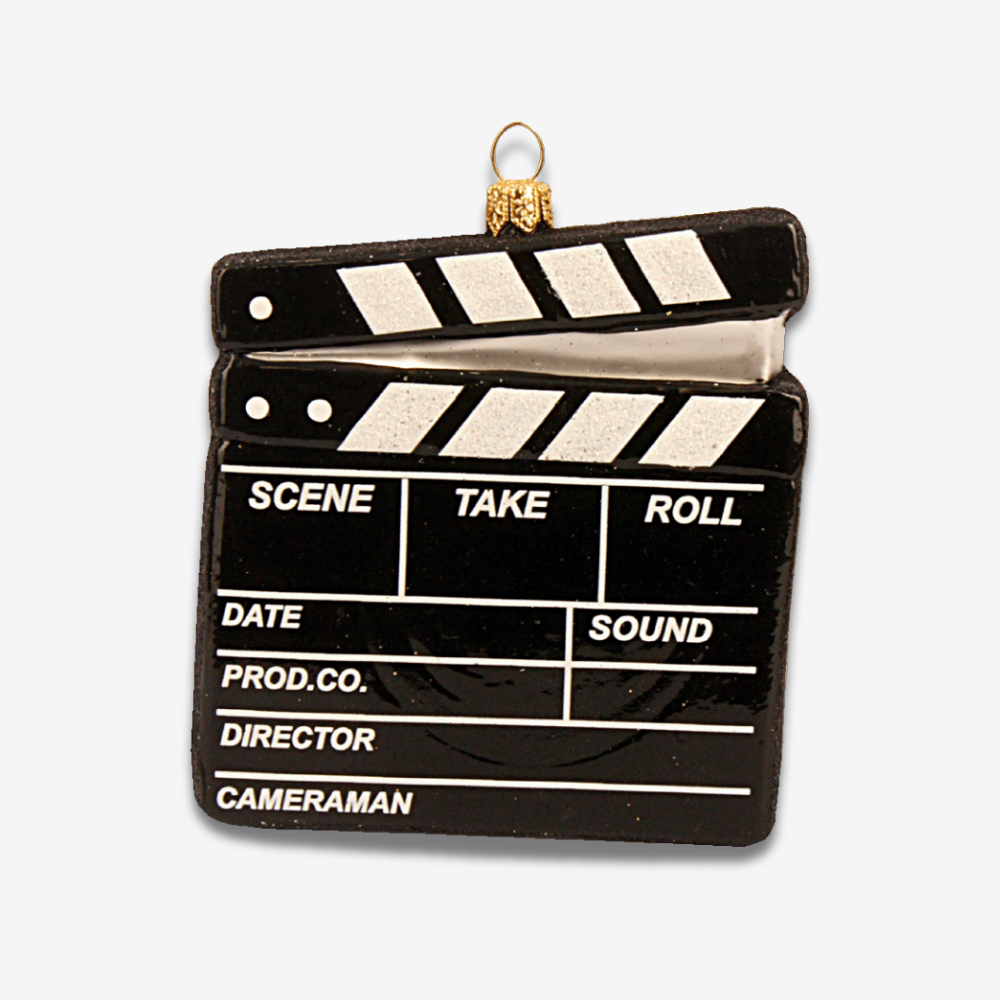 Professional Director's Clapboard Film Slate - Perfect for Movie Sets, Film Production, and Photography Backdrops | Durable Wooden Clapperboard for Directors & Cinematographers