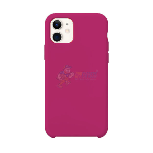 iPhone 11 Slim Soft Silicone Case - Shockproof Protective Cover with Non-Slip Grip | Perfect for Everyday Use, Travel & Outdoor Activities (Pitaya Color)