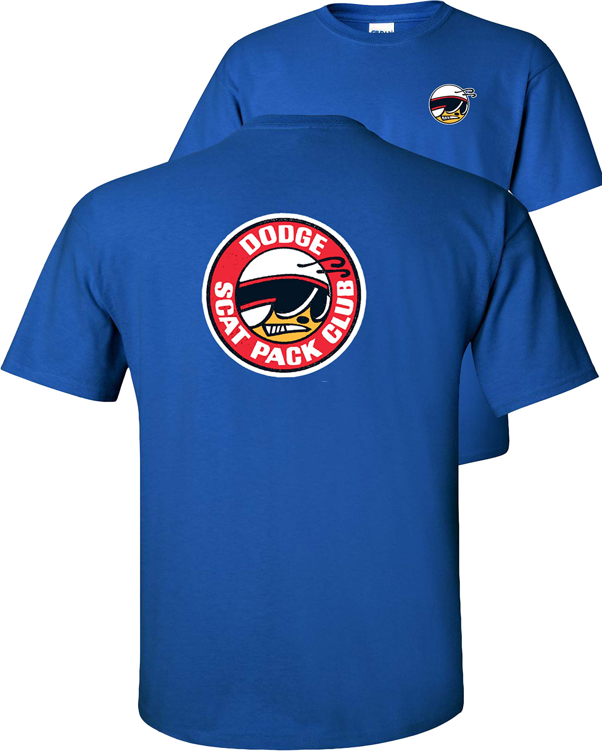 Scat Pack Dodge T-Shirt for Men - Super Bee Club Challenger Charger Muscle Car Enthusiast - Perfect for Car Shows & Racing Events