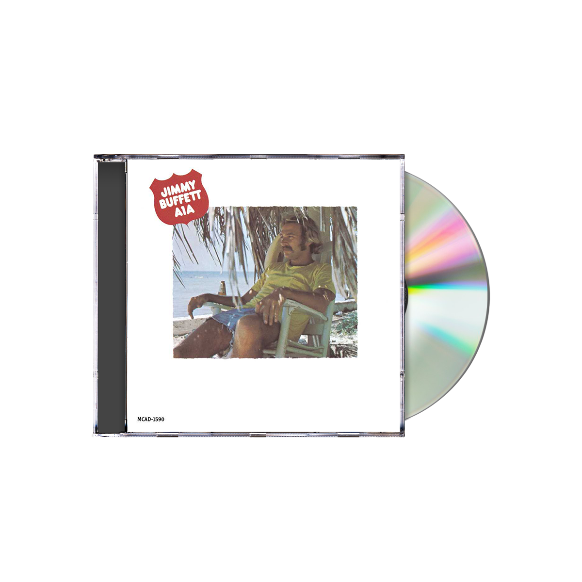 Jimmy Buffett A1A CD - Original Album Music for Beach, Travel & Relaxation - Perfect for Road Trips, Summer Parties & Tropical Getaways