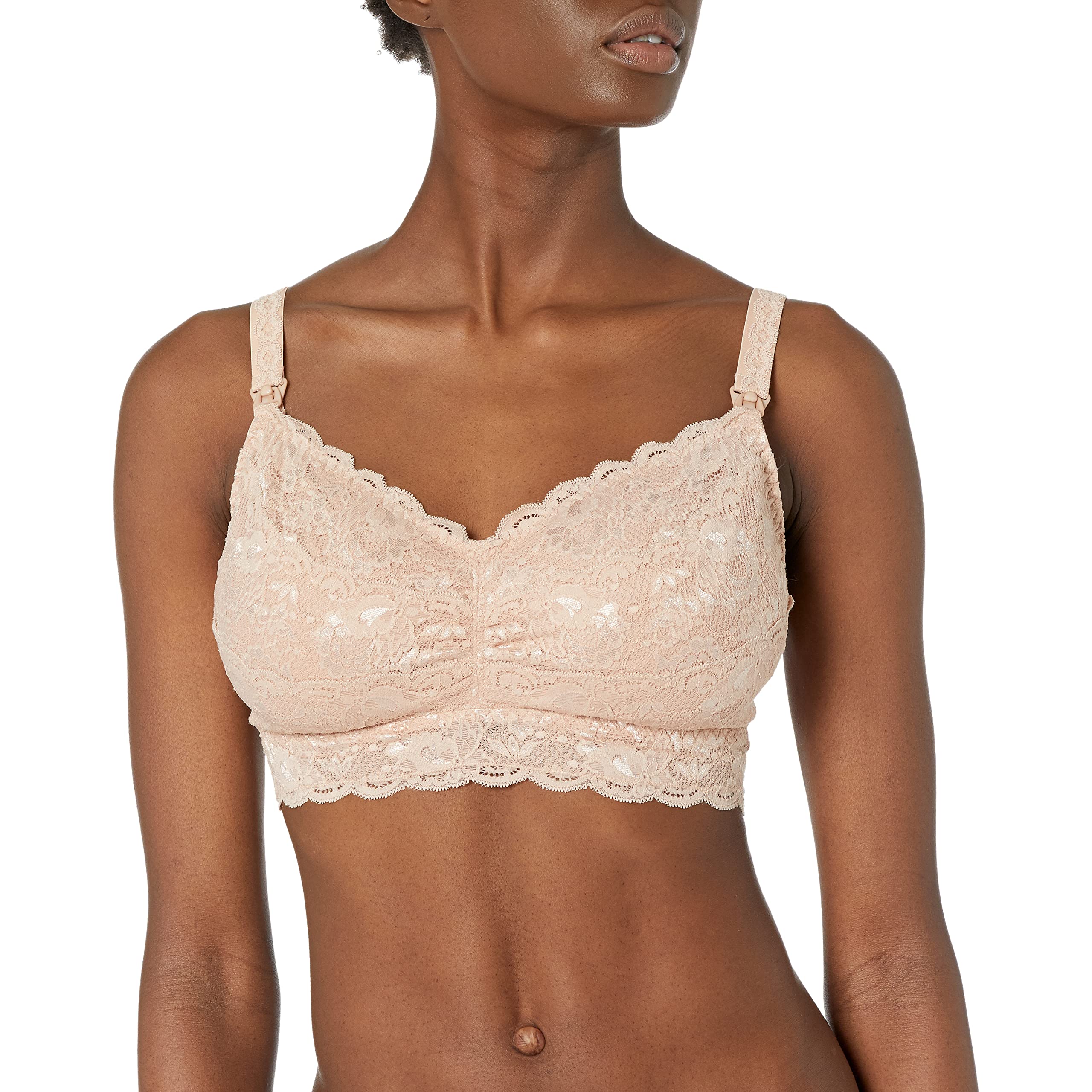 Cosabella Women's Say Never Curvy Maternity Nursing Bralette - Comfortable Support for Pregnancy & Breastfeeding, Perfect for Everyday Wear and Lounging