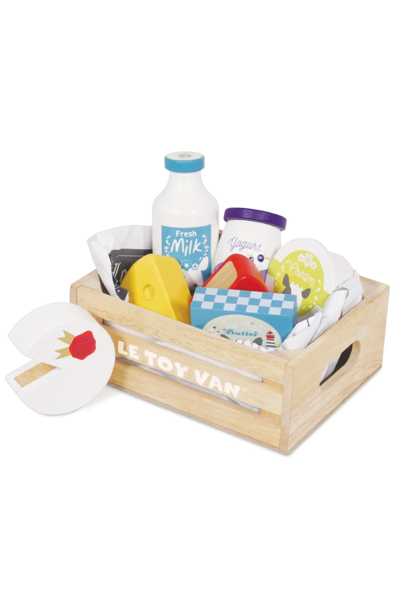 Premium Cheese & Dairy Storage Crate - BPA-Free Food-Grade Plastic for Kids 2+ Years | Perfect for School Lunches, Picnics & Kitchen Organization