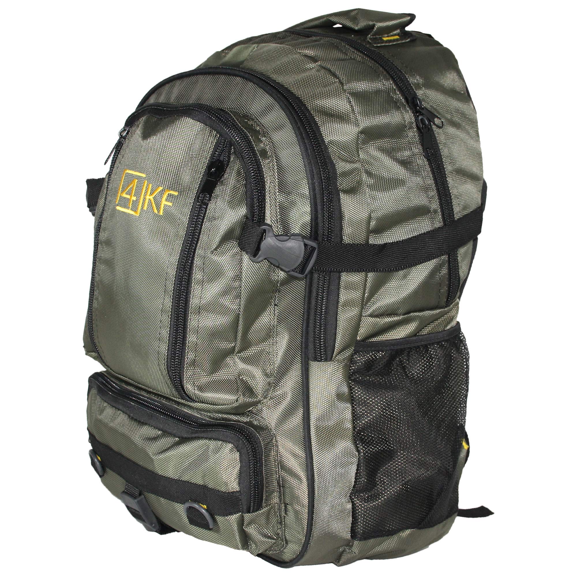 Tactical Backpack for Men & Women - 40L Large Military Rucksack, Waterproof Hiking Backpack for Hunting, Outdoor Survival Gear, Travel & Camping | Durable Army Assault Pack in Green (Perfect for Hiking, Bugout Bags & Military Use)