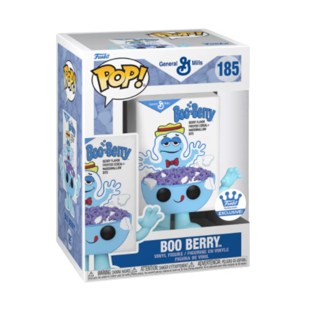 Boo Berry Funko Pop! #185 Exclusive – Limited Edition Collectible – Perfect for Halloween Decor & Pop Culture Fans