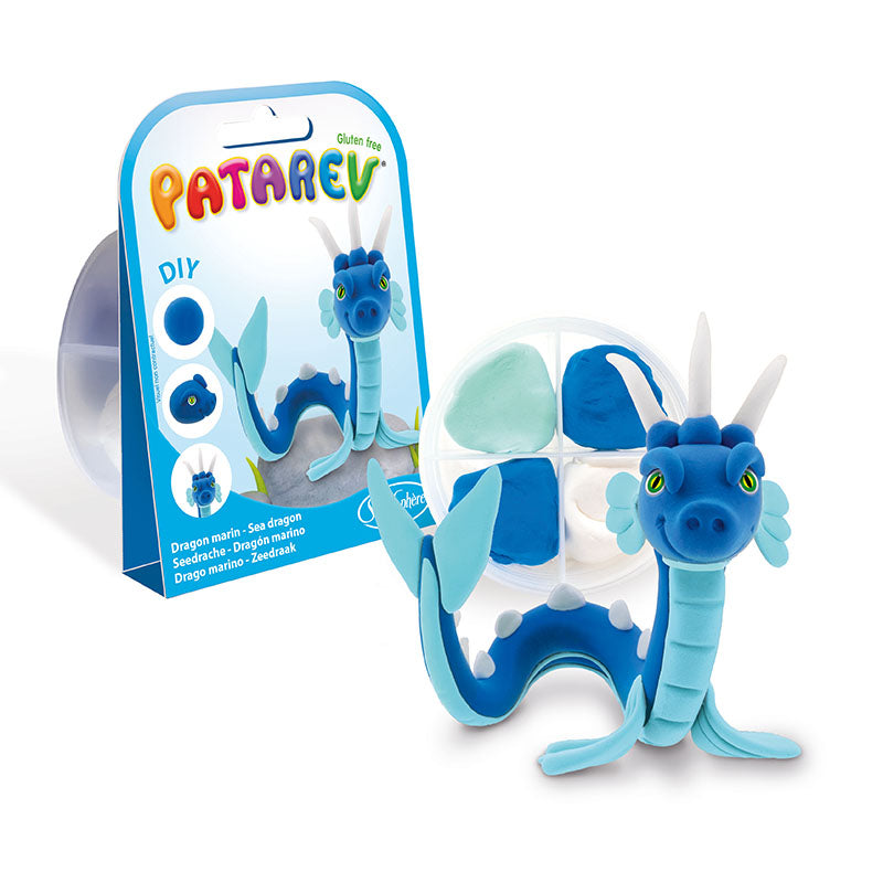 Premium Air Dry Clay Kit for Sculpting - Create Stunning Sea Dragon & Ocean-Themed Art - Perfect for DIY Crafts, Home Decor & Kids' Creative Projects