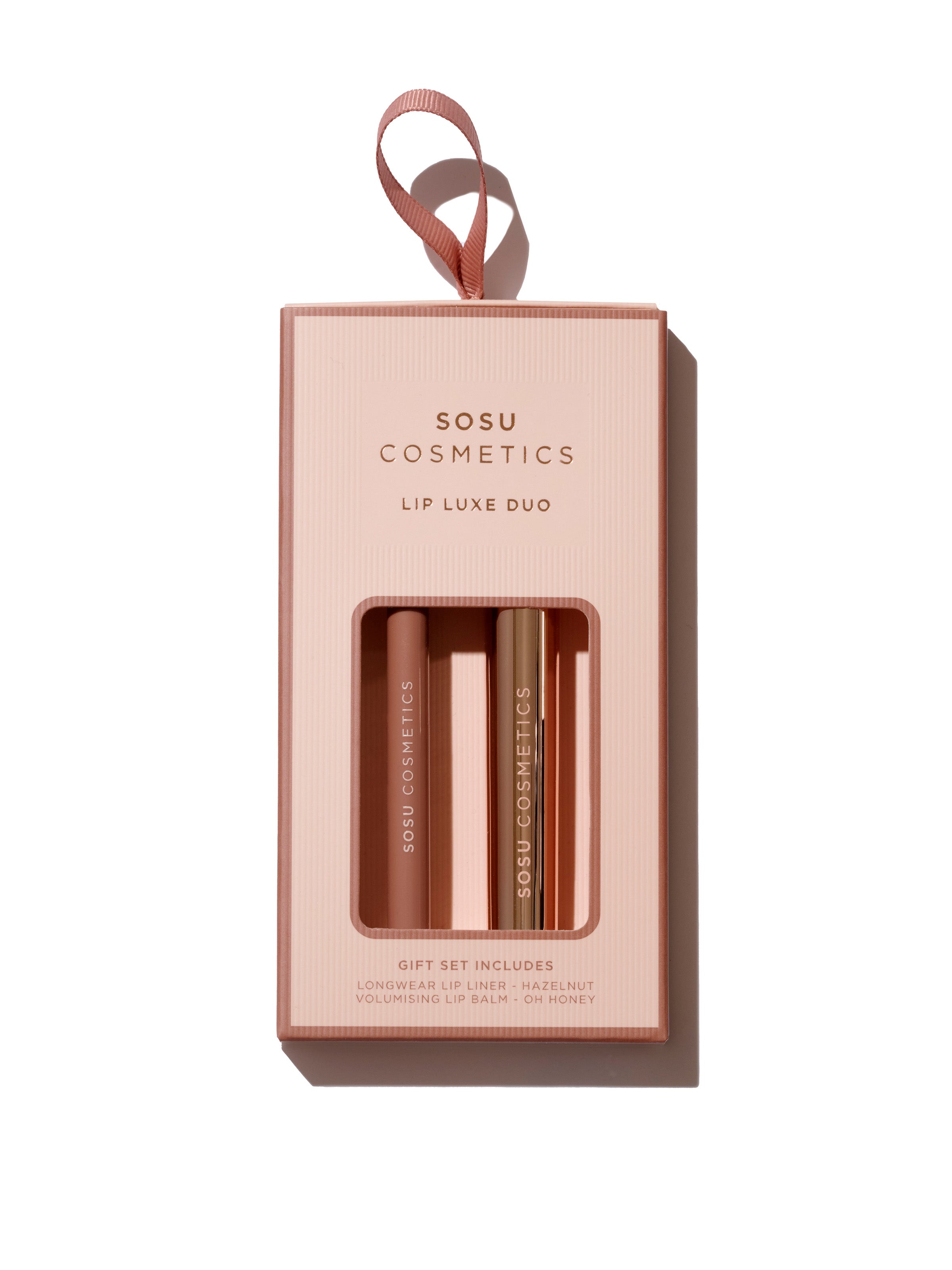 Oh Honey Lip Luxe Duo - Hydrating Lip Balm Set with Natural Ingredients | Perfect for Daily Moisture & Gift Giving
