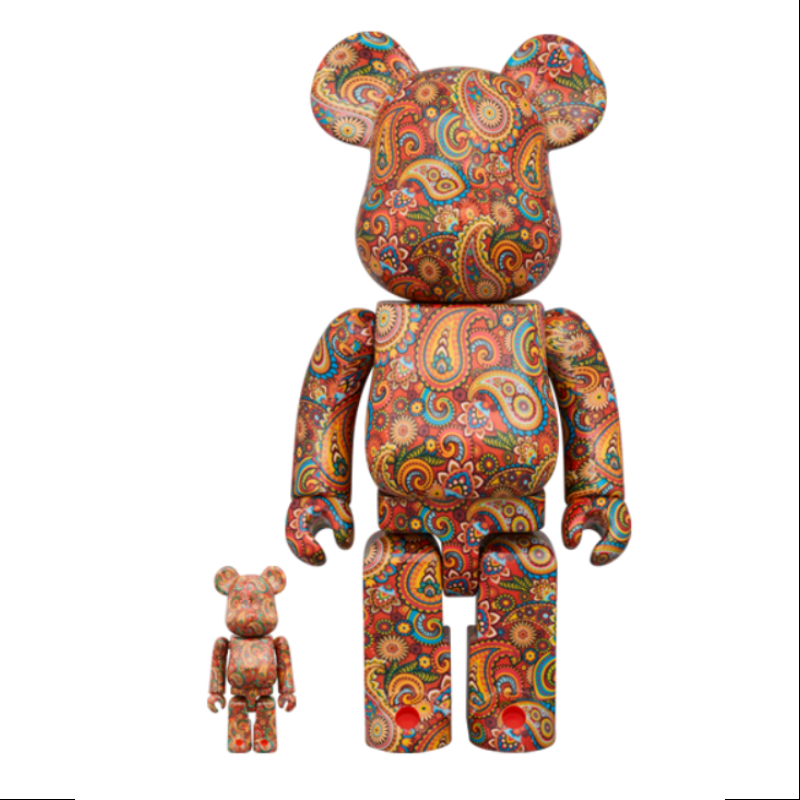 Be@rbrick The Street Sliders Rock & Roll 400% & 100% Limited Edition 2024 - Rare Collectible Vinyl Art Toy for Display & Investment