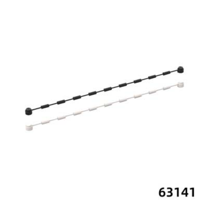 5pcs 63141 Climbing Rope with End Studs - 21L Length with Grips for Rock Climbing, Gym Training & Outdoor Adventure