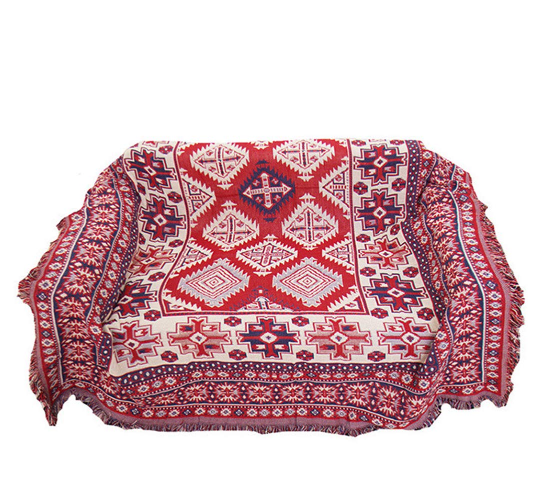 ZiDeTang Soft Cotton Woven Throw Blanket - 35