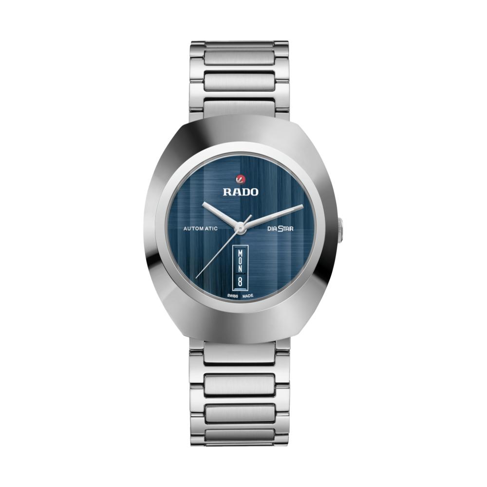 Original DiaStar Blue Dial Men's Watch - Stylish Analog Wristwatch for Business, Casual & Formal Occasions