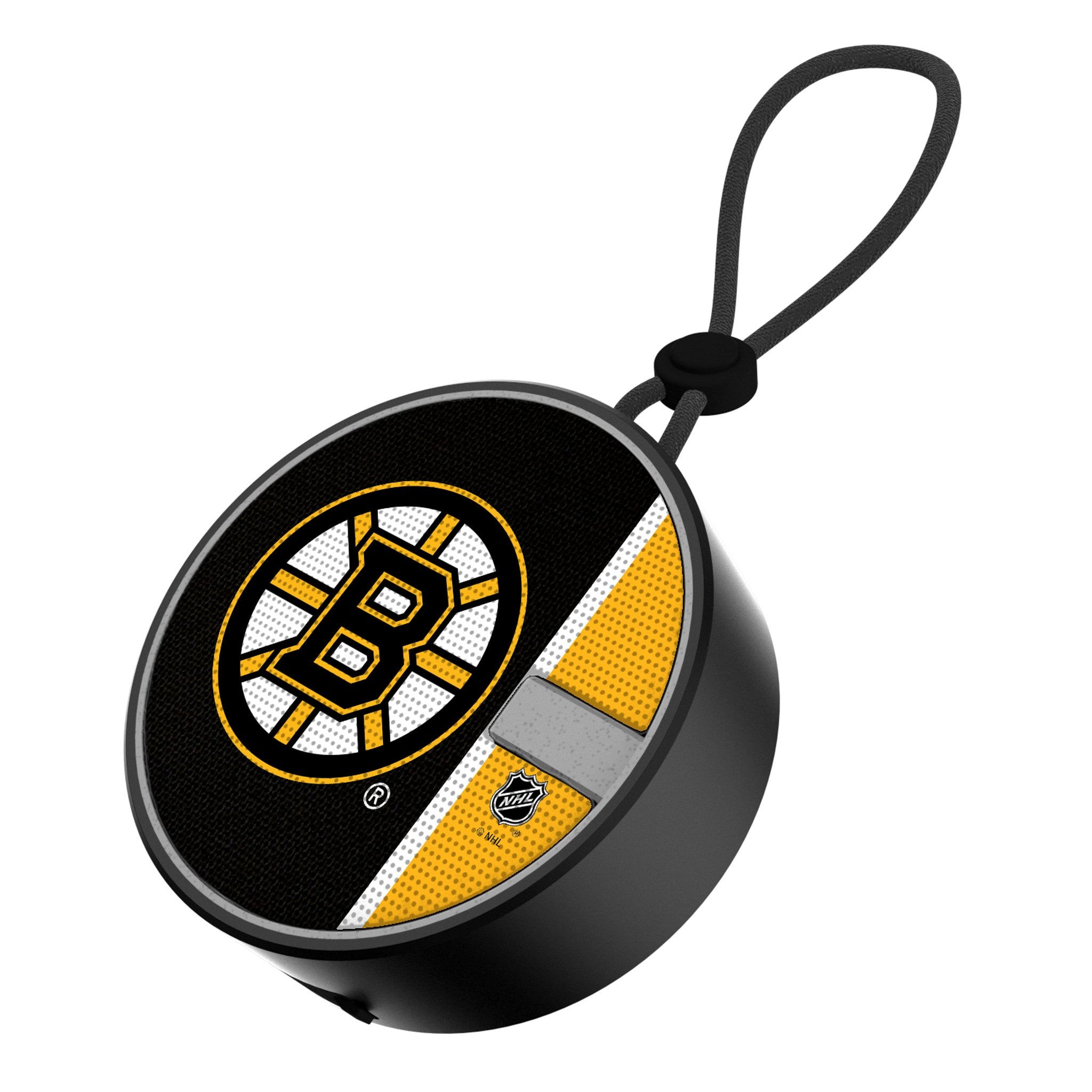 Boston Bruins Endzone Solid Waterproof Bluetooth Speaker - Perfect for Tailgating, Beach Parties & Outdoor Adventures