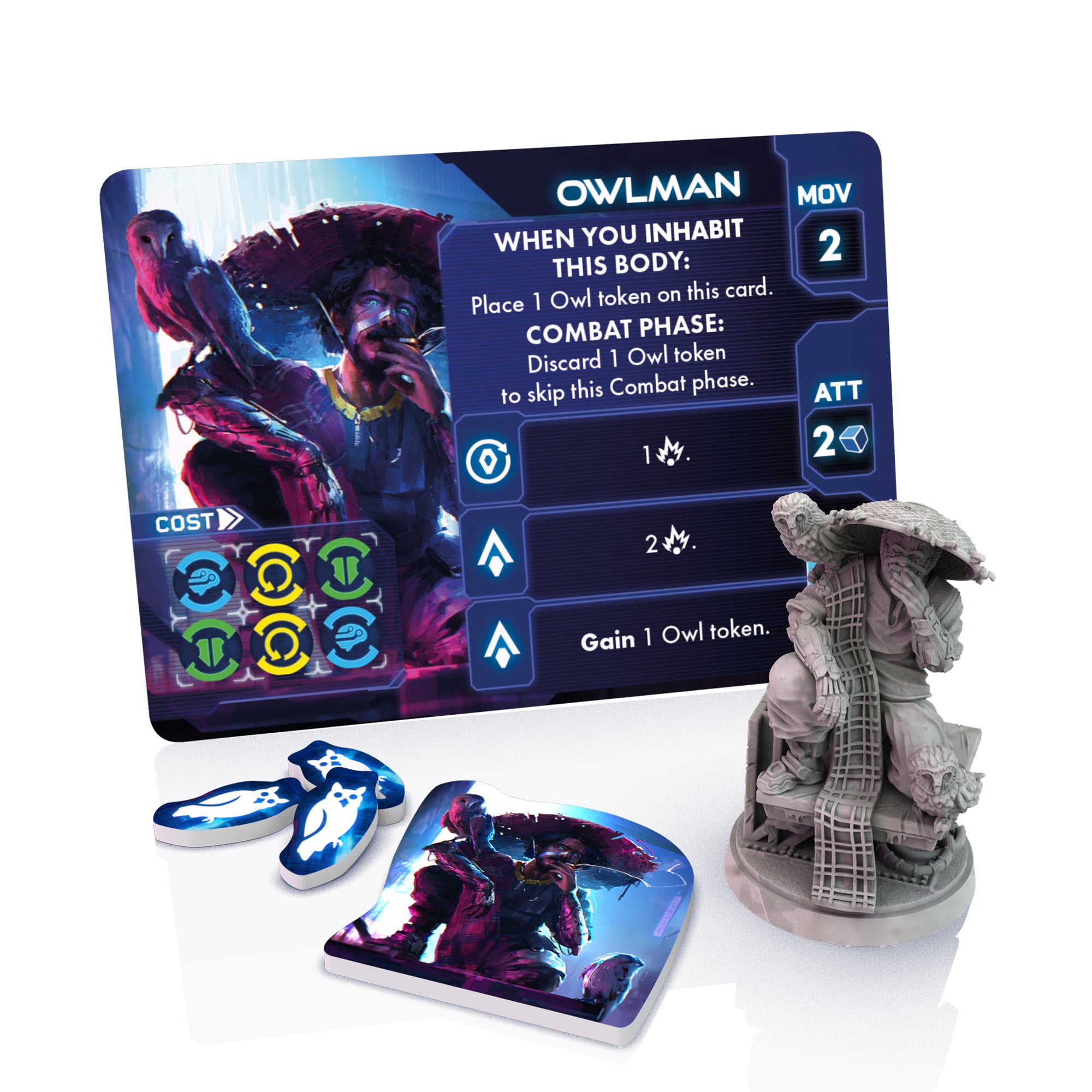 Tamashii Owlman Action Figure - Collectible Anime Figurine for Display & Gifts - Perfect for Anime Fans, Collectors & Home Decor