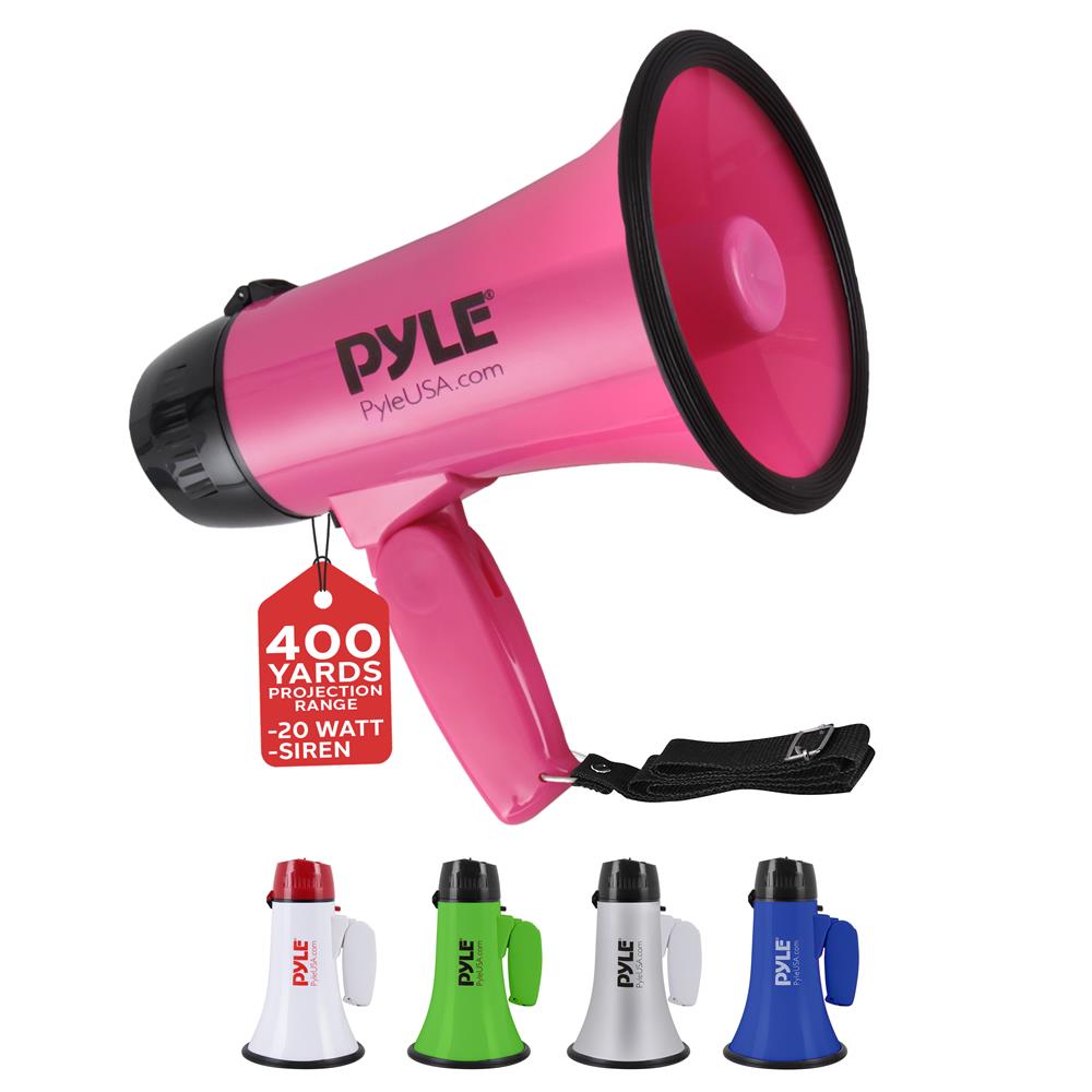 Portable Mini Megaphone Speaker with Loud Sound - Perfect for Outdoor Events, Cheerleading, Coaching & Public Speaking