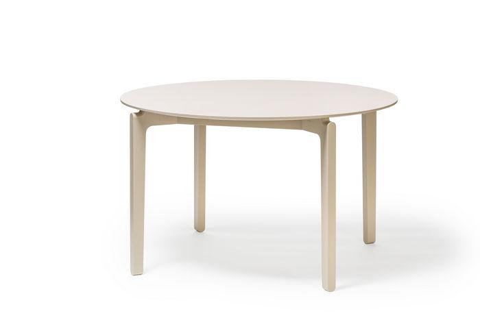 Modern Leaf-Shaped Dining Table by Ton - Elegant & Space-Saving Design for Small Apartments, Breakfast Nooks & Cozy Dining Areas