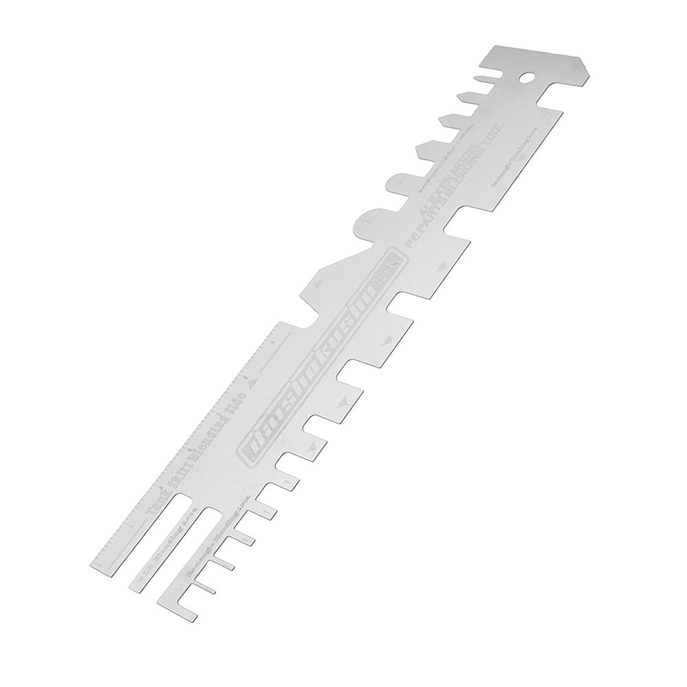 ANSAI Stainless Steel Model Ship Tank Multitool with Tube Bender, Folding Tool & Ruler - Perfect for DIY Projects, Model Building & Home Repairs
