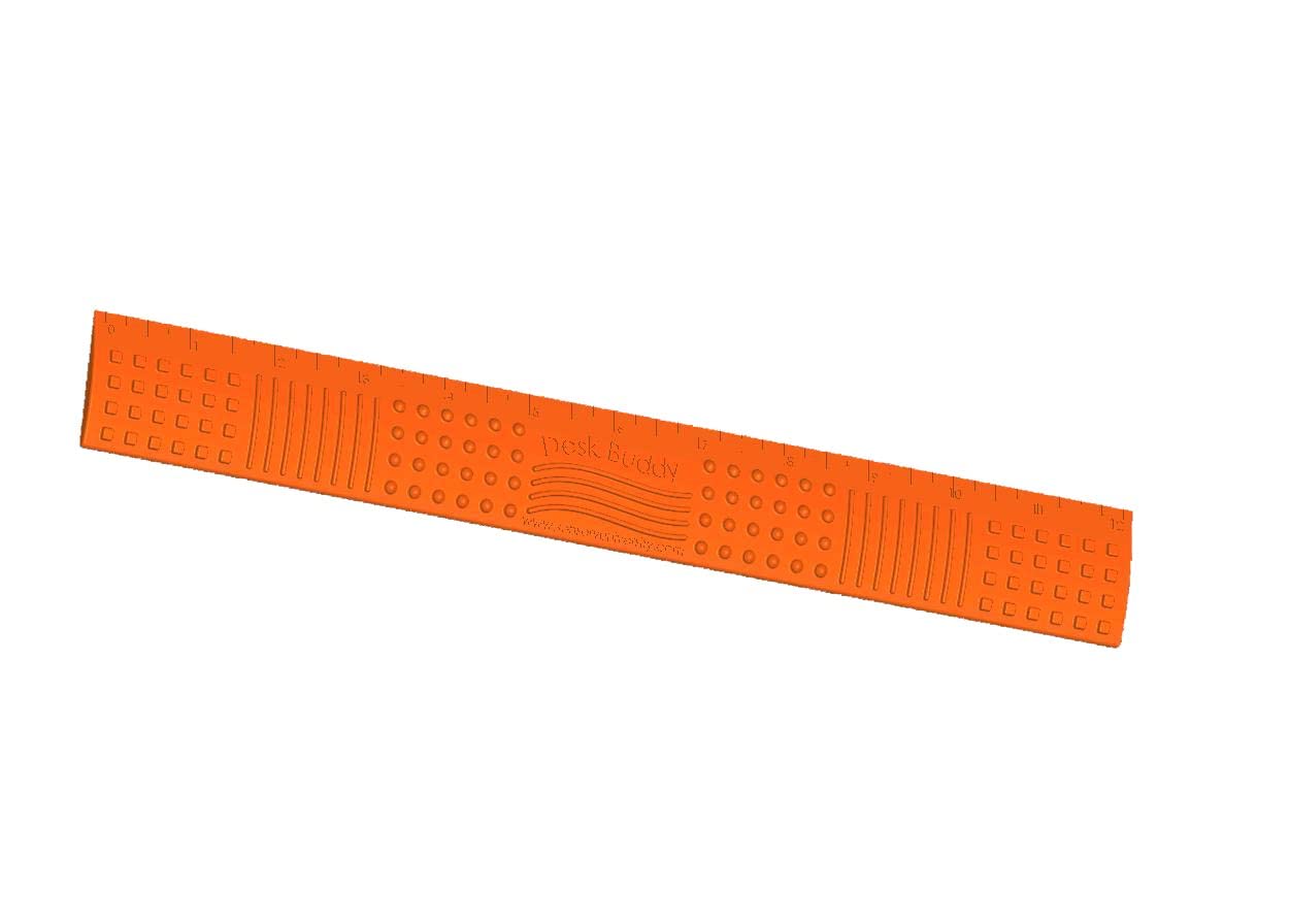 Chewable Sensory Ruler for Kids & Adults - Stress Relief Fidget Tool for School, Office, or Home Use - Perfect for ADHD, Autism & Anxiety Relief