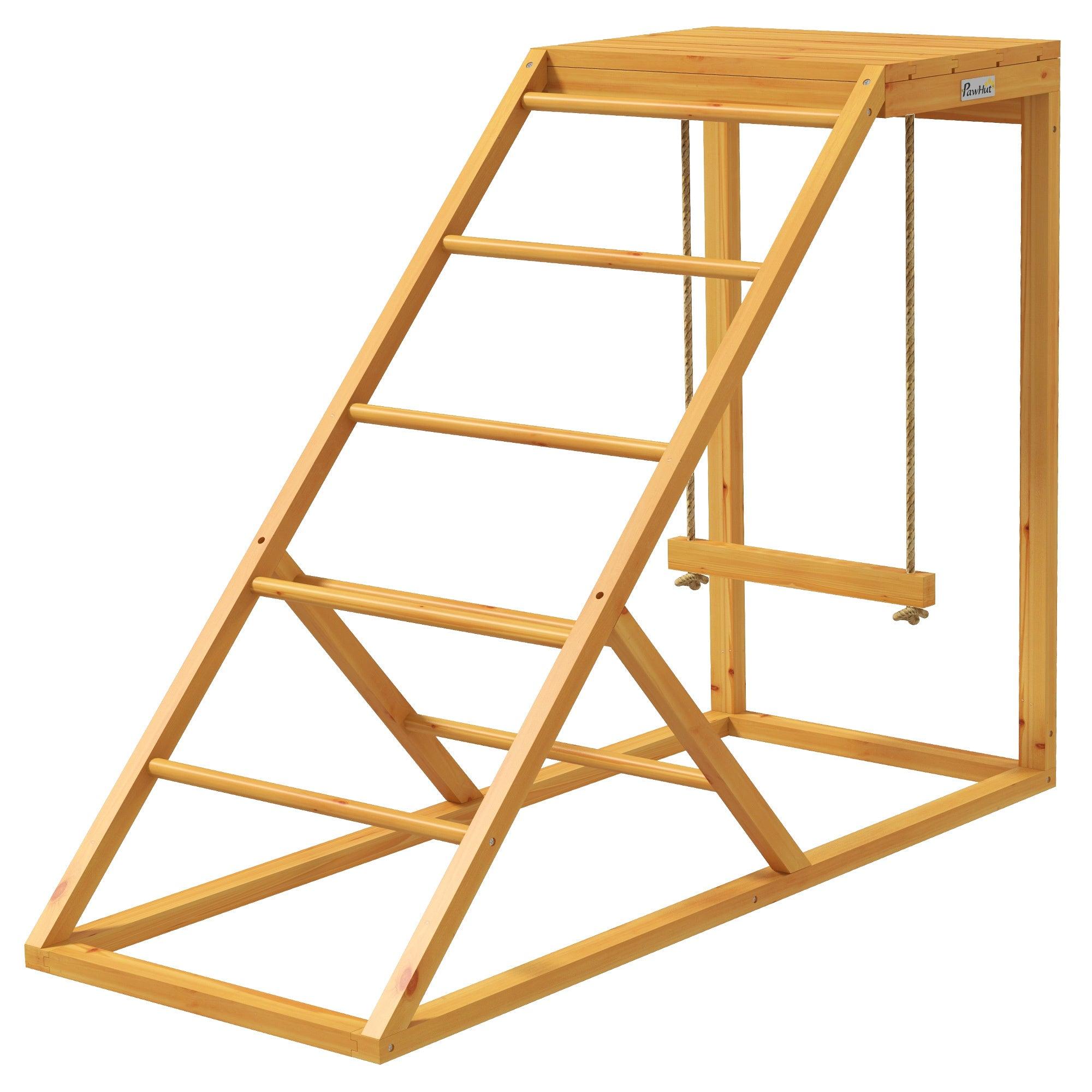 Healthy Chicken Swing Set with Perches & Ladder - Fun Coop Toy for Happy Hens | Perfect for Backyard Chicken Coops & Poultry Enrichment Activities