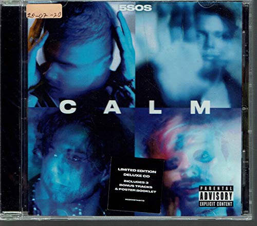 5 Seconds of Summer - CALM (Deluxe Edition) CD | Pop Rock Music Album | Perfect for Road Trips, Workouts & Relaxation