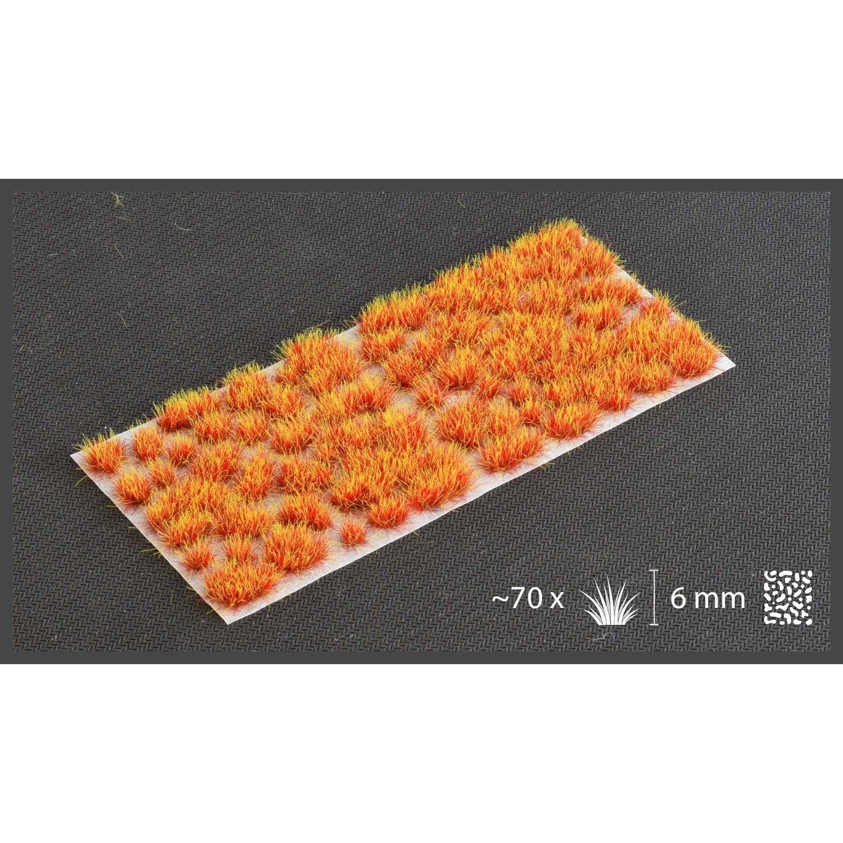 Alien Tufts: 6mm Fire Wild Hair Extensions for Cosplay & Fantasy Styling - Perfect for Halloween, Costume Parties & Theatrical Performances