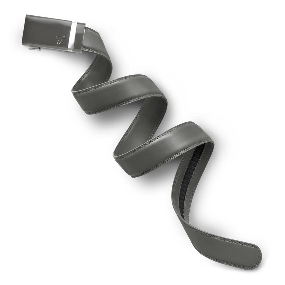 Mission Belt for Men - Battleship Gray & Gray Adjustable Ratchet Belt | Durable & Stylish for Casual, Business & Outdoor Wear