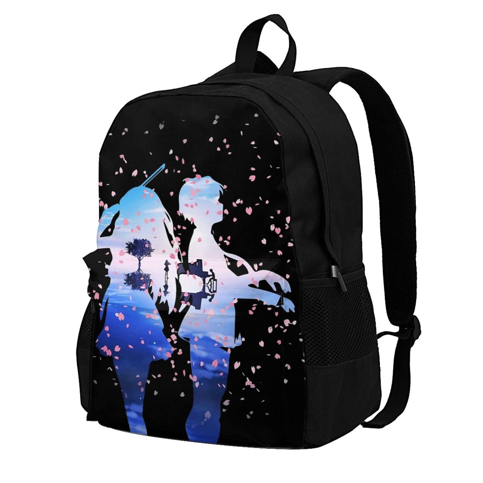 Anime A Silent Voice Unisex Backpack - Large Capacity Waterproof Travel Bag for Laptop, School, Hiking & Outdoor Adventures | Lightweight Durable Daypack for College, Work & Commuting
