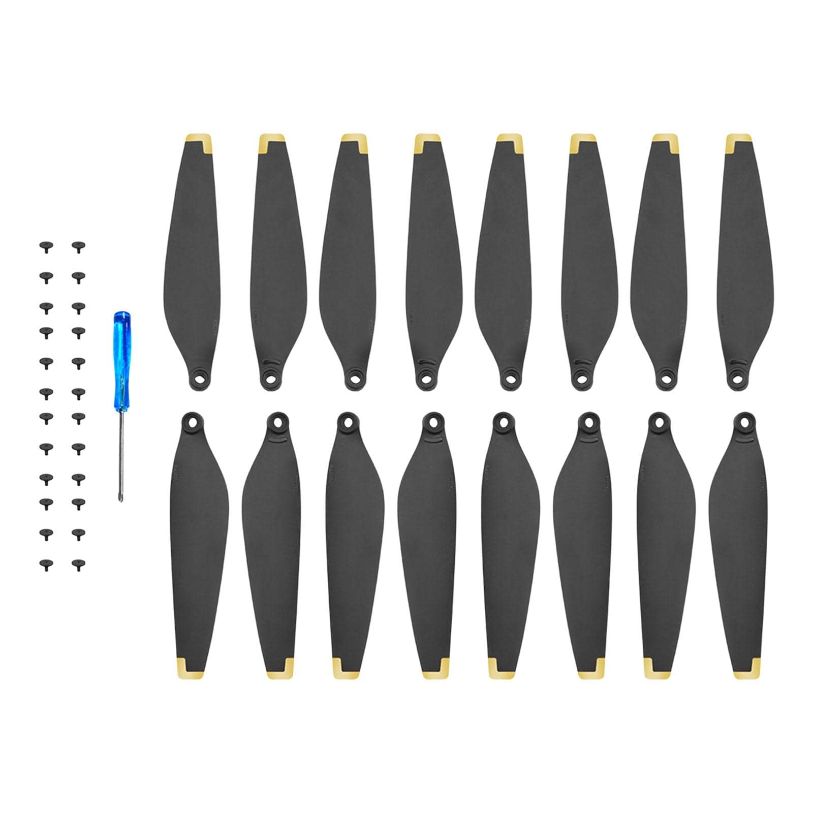 16Pcs Low Noise Propellers for DJI Drones - Quiet Replacement Paddles for Smooth Aerial Photography & Outdoor Adventures